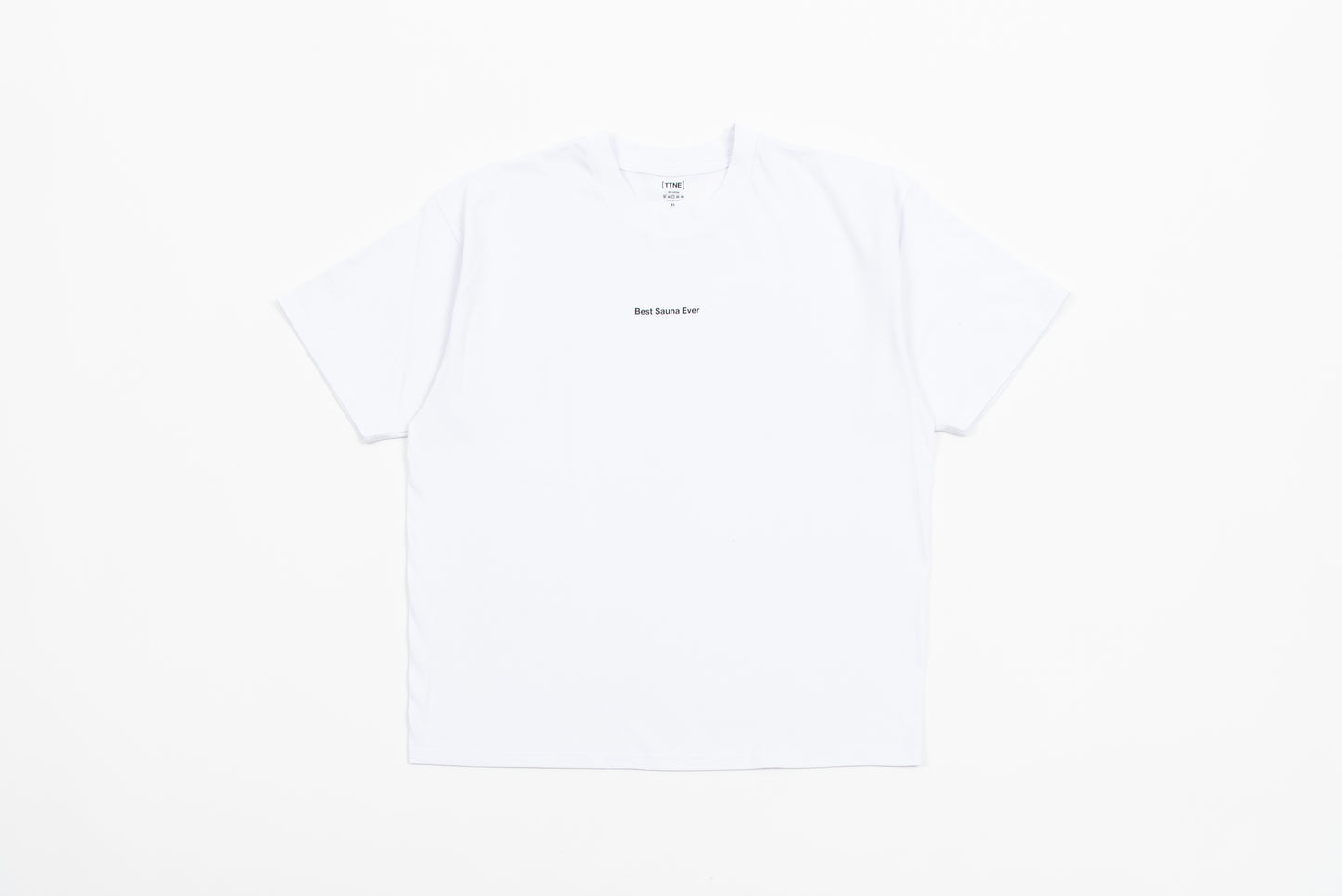 Best Sauna Ever Small Logo Tee