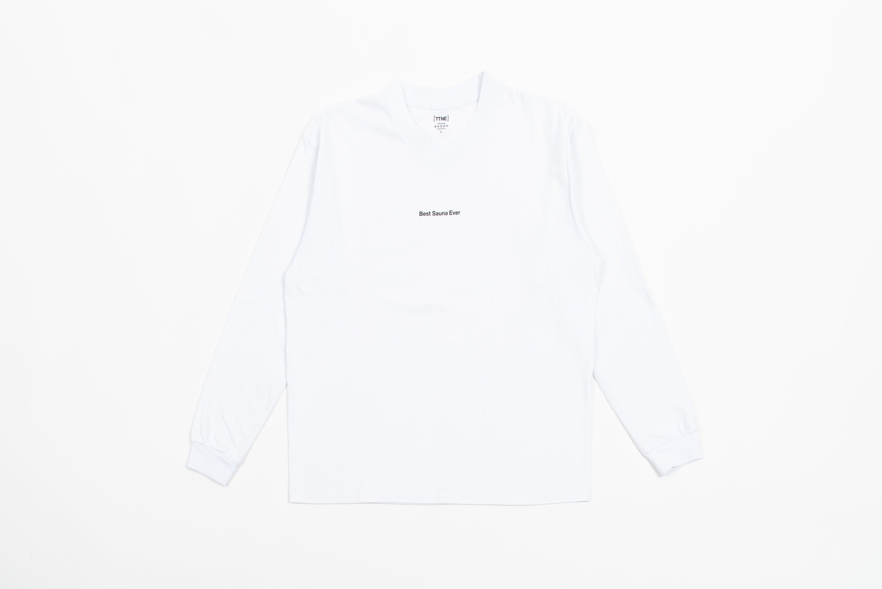 Best Sauna Ever Small Logo Long-Sleeve Tee – SHOP [TTNE]