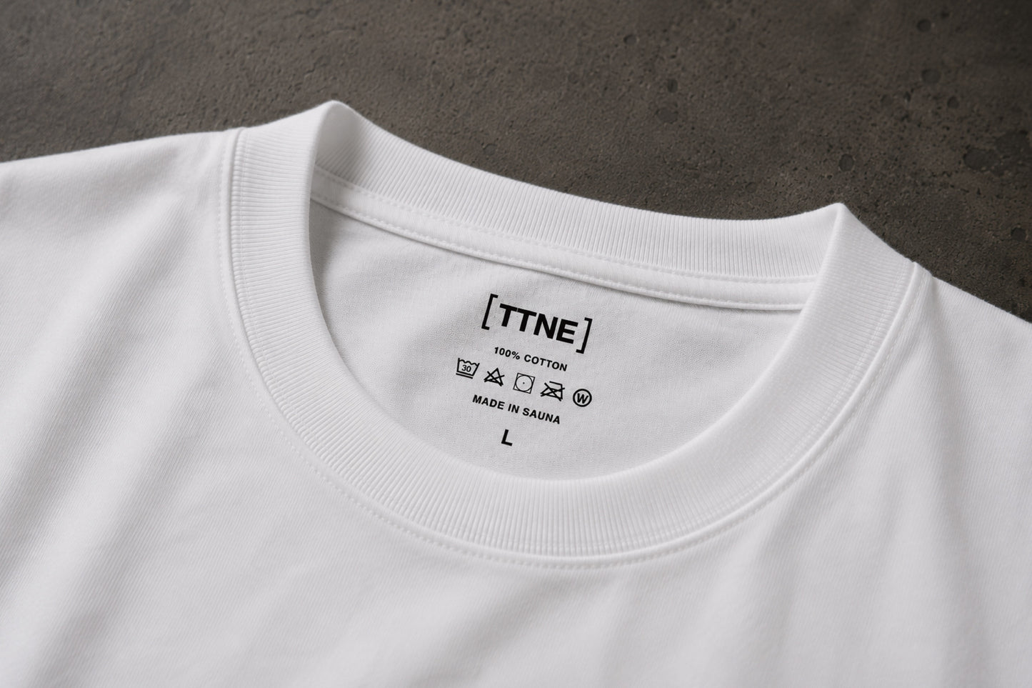 ［TTNE］SAUNA TEE (Washed,Dried,Sauna Ready.)