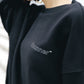 Saunner™️ Back to Black Crewneck Sweatshirt