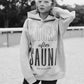 SAUNA after SAUNA Logo Hooded Sweatshirts - Gray