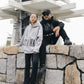 SAUNA after SAUNA Logo Hooded Sweatshirts - Gray
