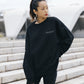 Saunner™️ Back to Black Crewneck Sweatshirt