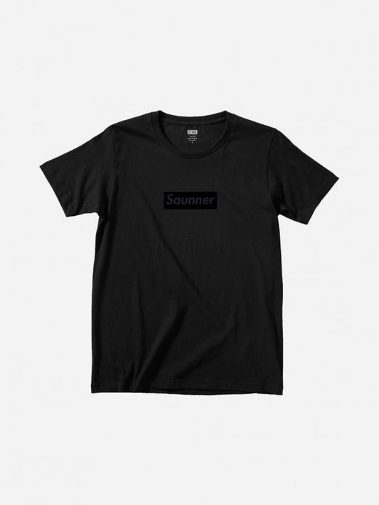 Saunner Box Logo Tee - Limited Model (ZEN VAGUE ver.)﻿