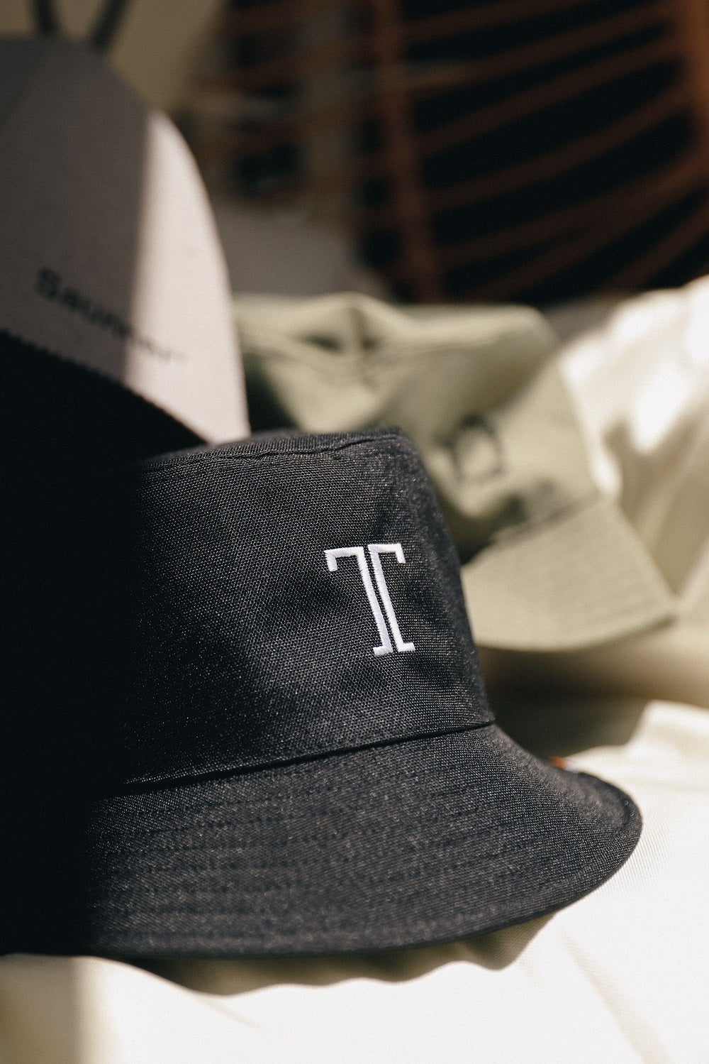 ［TTNE］T icon Bucket Sauna Hat - Black