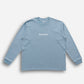 Saunner ™ Logo Long Sleeve Tee - Pale Blue