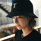 ［TTNE］T icon Bucket Sauna Hat - Black