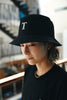 ［TTNE］T icon Bucket Sauna Hat - Black