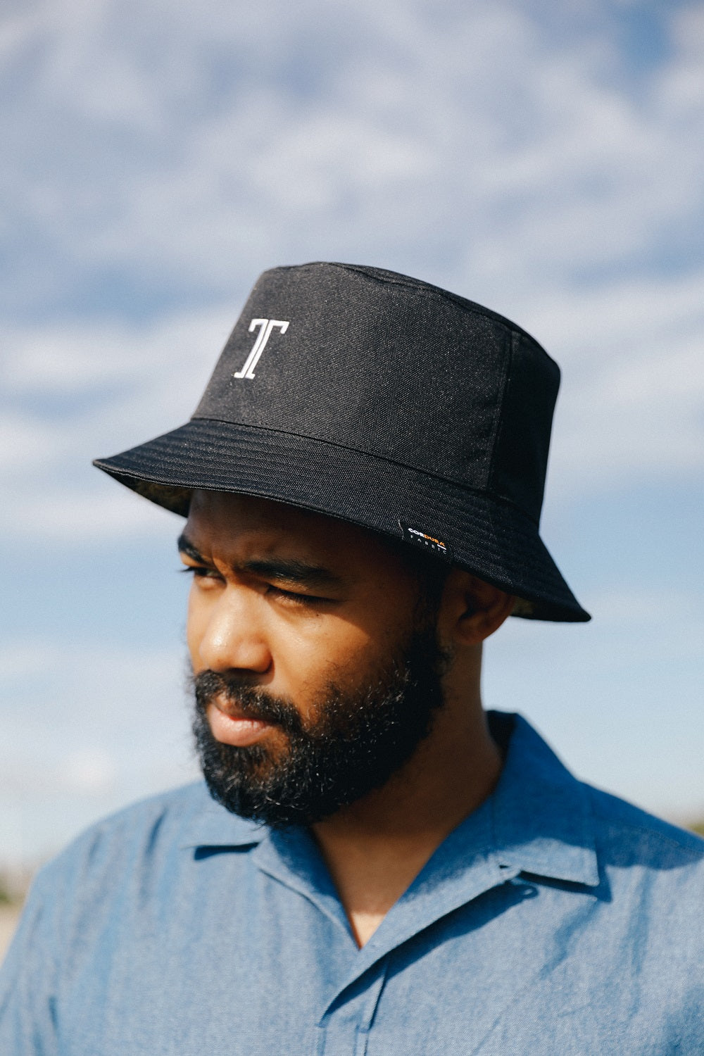 ［TTNE］T icon Bucket Sauna Hat - Black
