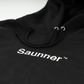 Saunner ™ Logo Hooded Sweatshirt -  Black