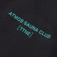 Saunner™️ Logo Hooded Sweatshirt(ATMOS SAUNA CLUB Ver.)