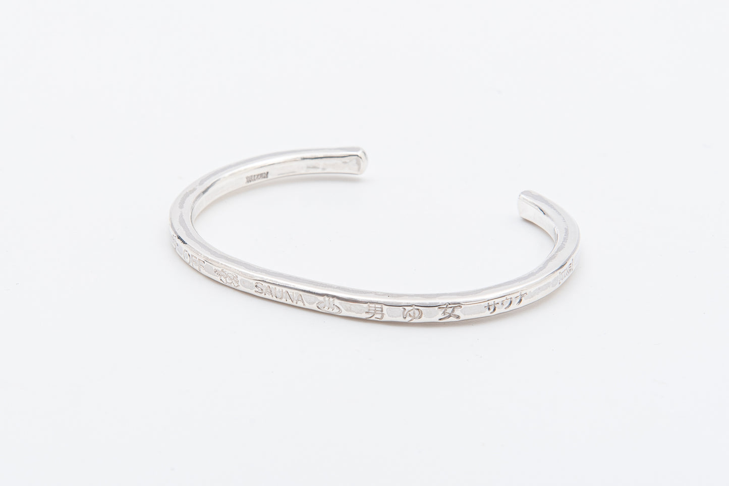 ［TTNE］Silver925 Sauna Bangle