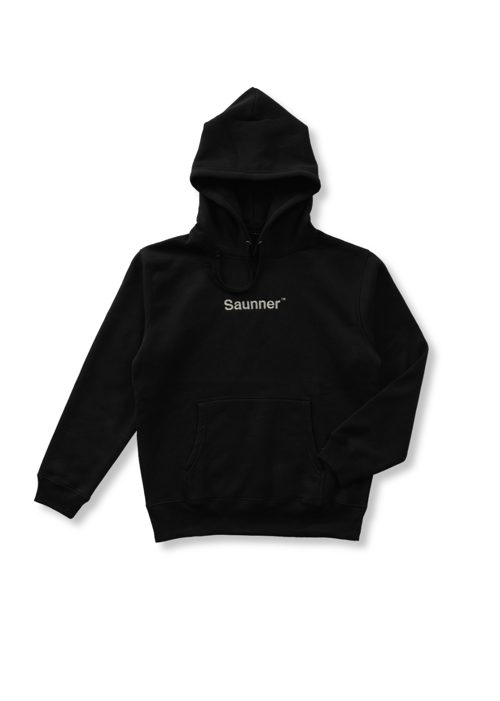 Saunner ™ Logo Hooded Sweatshirt -  Black