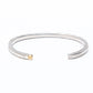 ［TTNE］Silver925 Sauna Bangle(18k Gold Pointed)