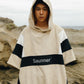 Saunner™️ Multi-Color Poncho - Black/Beige