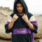 Saunner™️ Multi-Color Poncho - Purple/Black