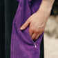 Saunner™️ Multi-Color Poncho - Purple/Black
