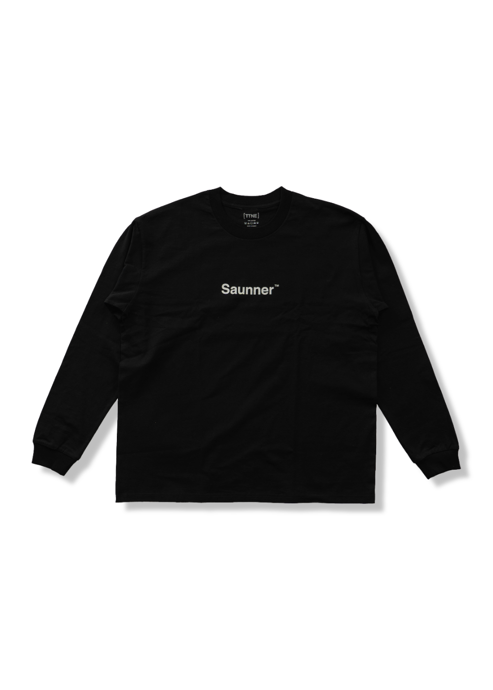 Saunner ™ Logo Long Sleeve Tee - Black