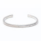 ［TTNE］Silver925 Sauna Bangle(18k Gold Pointed)