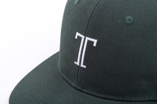 T icon Cap - Deep Green