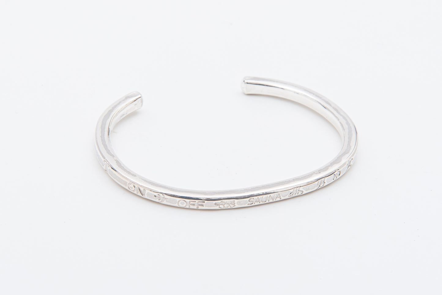 ［TTNE］Silver925 Sauna Bangle