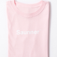 Saunner™️ Logo Tee for Kids - Baby Pink