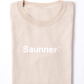 Saunner™️ Logo Tee for Kids - Beige