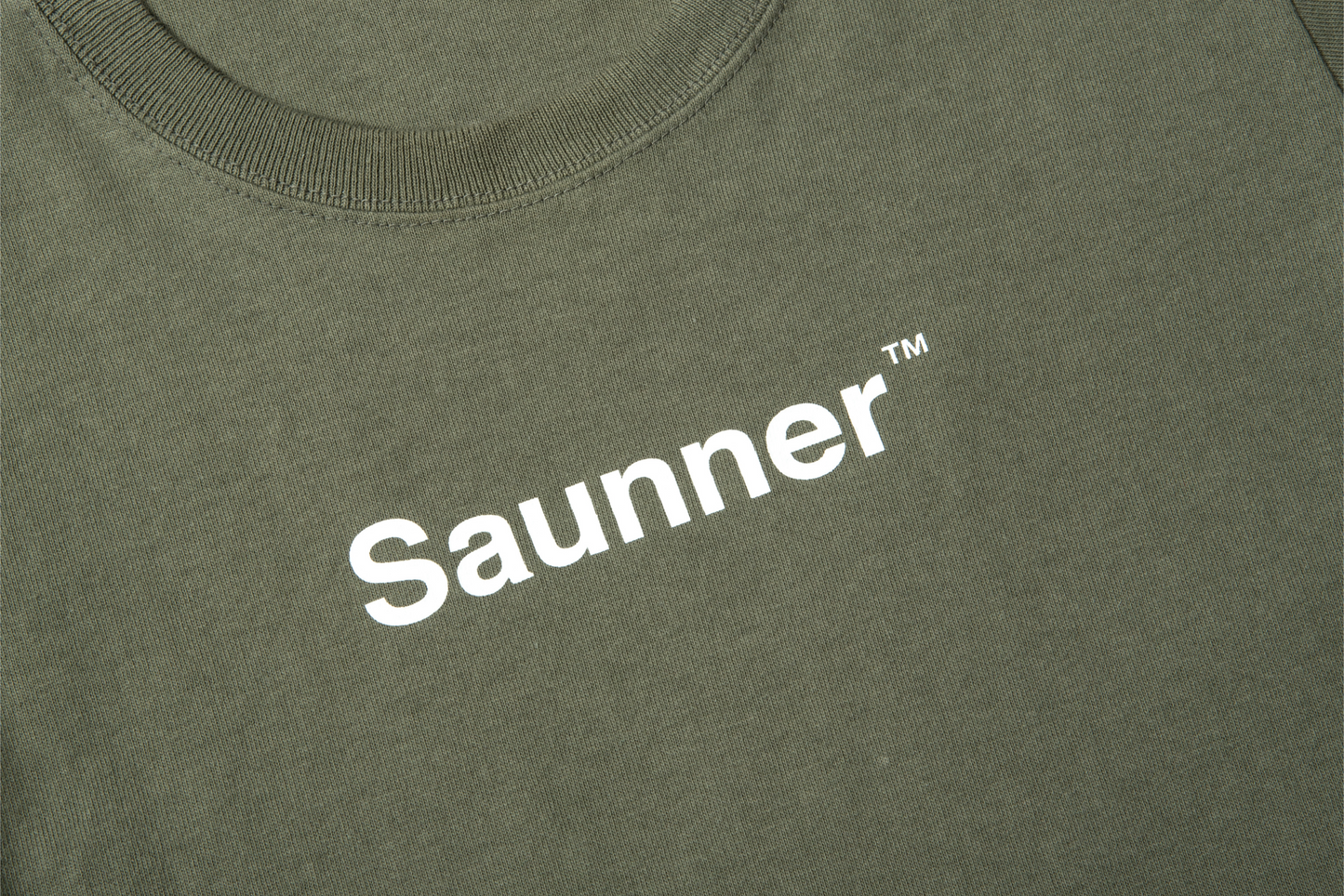 Saunner™️ Logo Tee for Kids - Olive