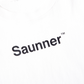Saunner™️ Logo Tee for Kids - White