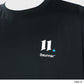 AFTWATER/ MESH BIG TEE - Black