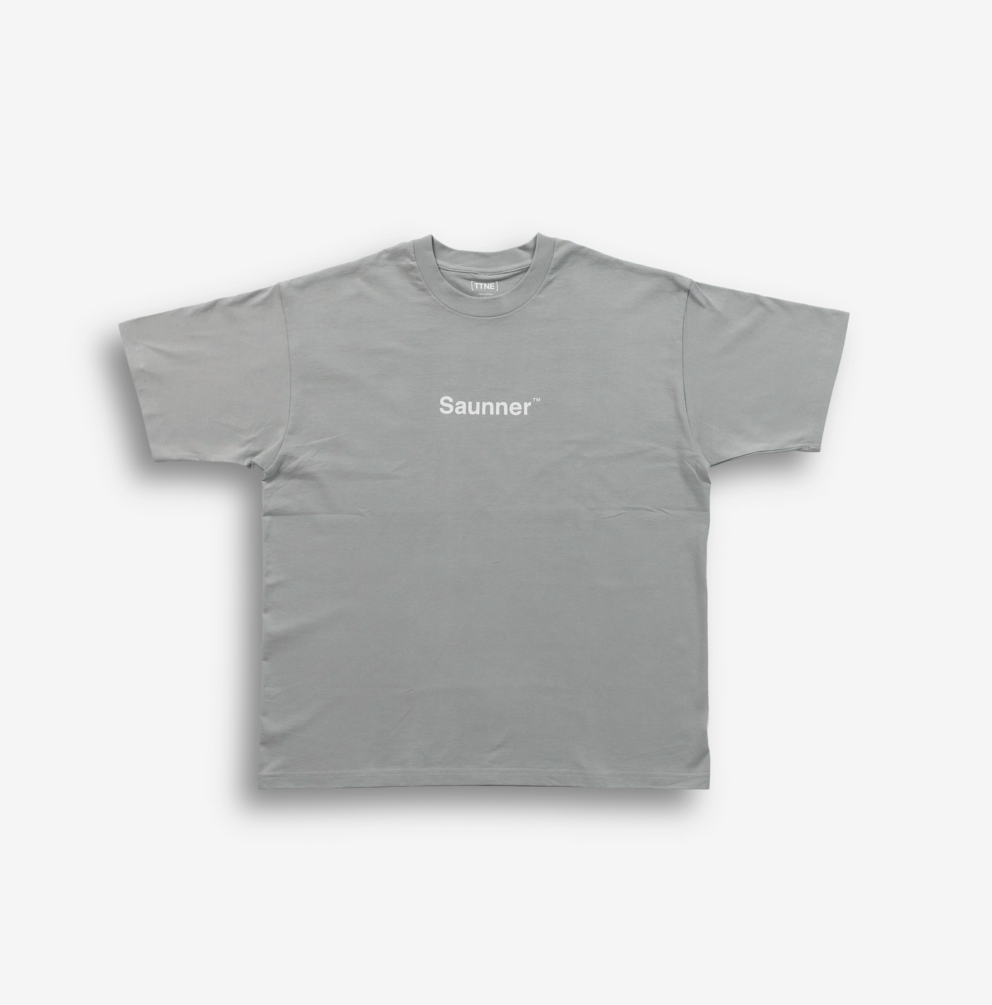Saunner ™ Logo Tee - Light Gray
