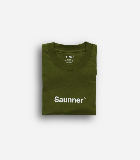 Saunner ™ Logo Tee - Olive