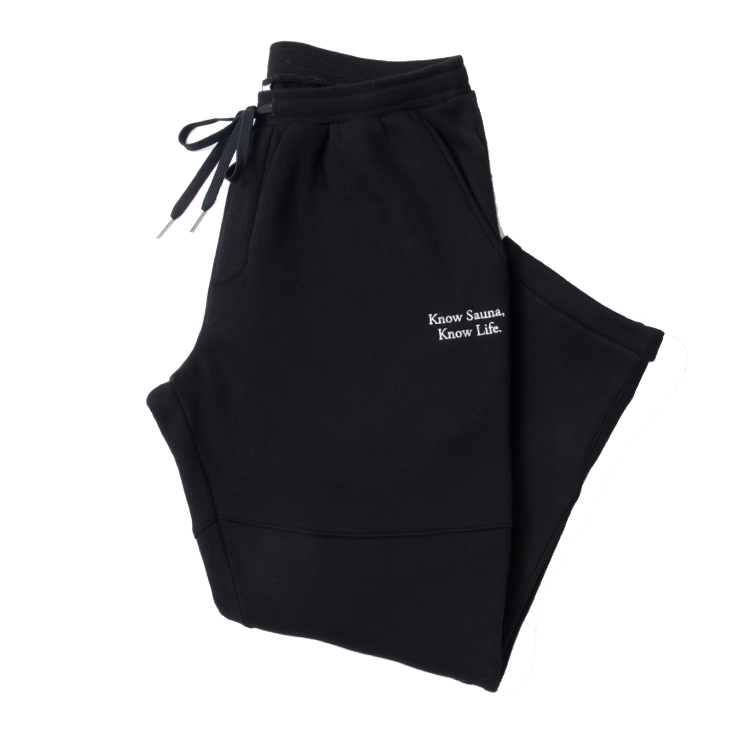 One Mile Sauna Wear”Know Sauna,Know Life”-Autumn/Winter Edition- Pants - Black