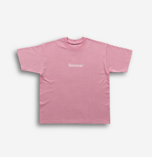 Saunner ™ Logo Tee - Pink