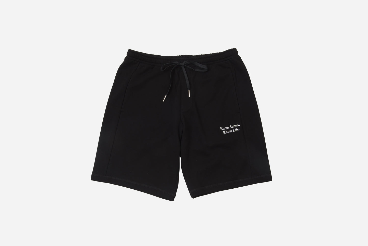 One Mile Sauna Wear”Know Sauna,Know Life” Half Pants - Black