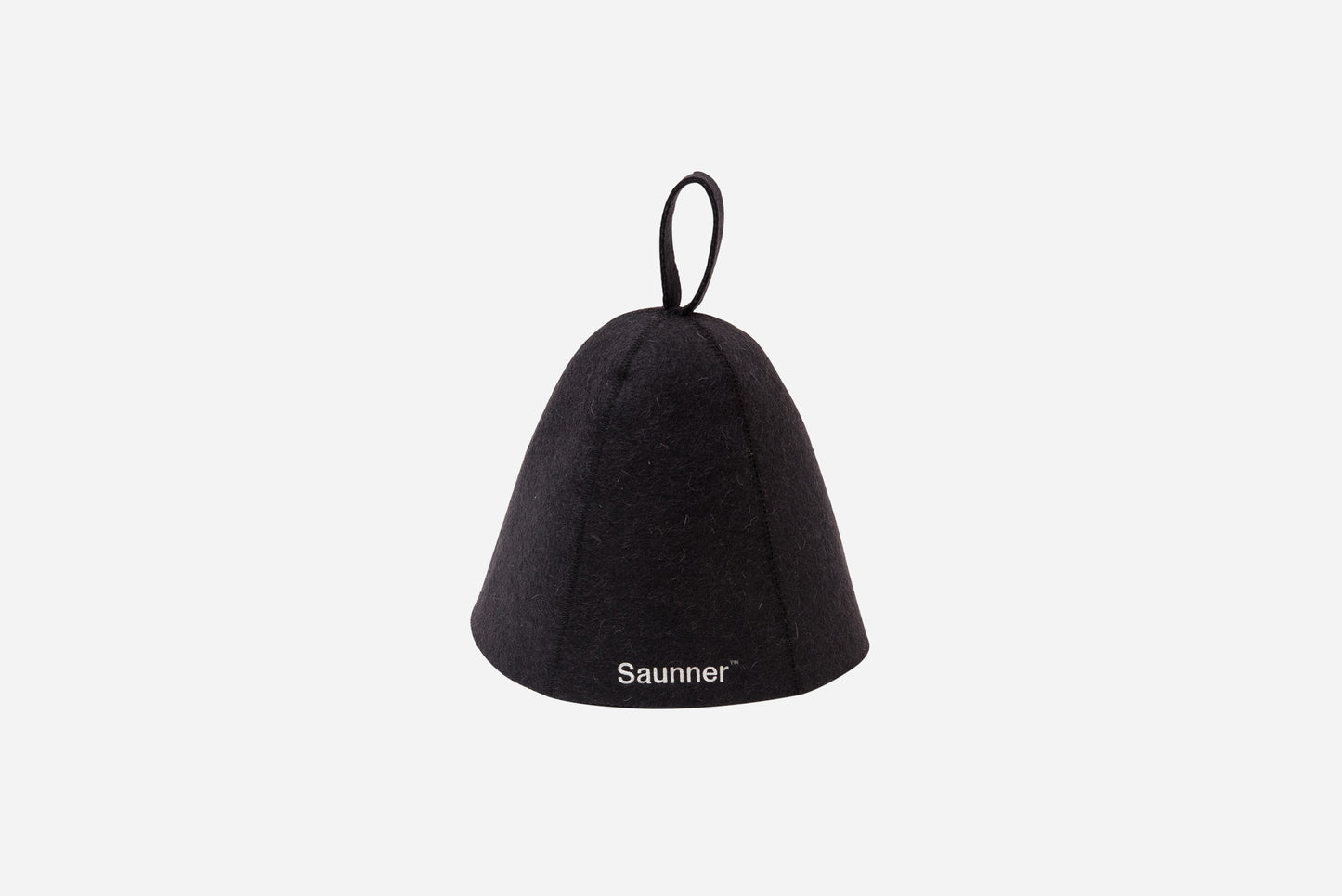 Saunner™️ Logo Sauna Hat For Kids - Black