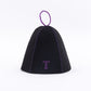 T icon Multi-Color Sauna Hat - Purple/Black