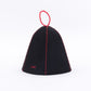 T icon Multi-Color Sauna Hat - Red/Black