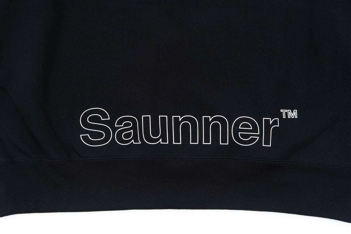 Saunner™️ Back to Black Crewneck Sweatshirt