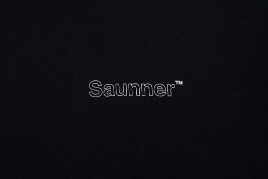 Saunner™️ Back to Black Hooded Sweatshirt