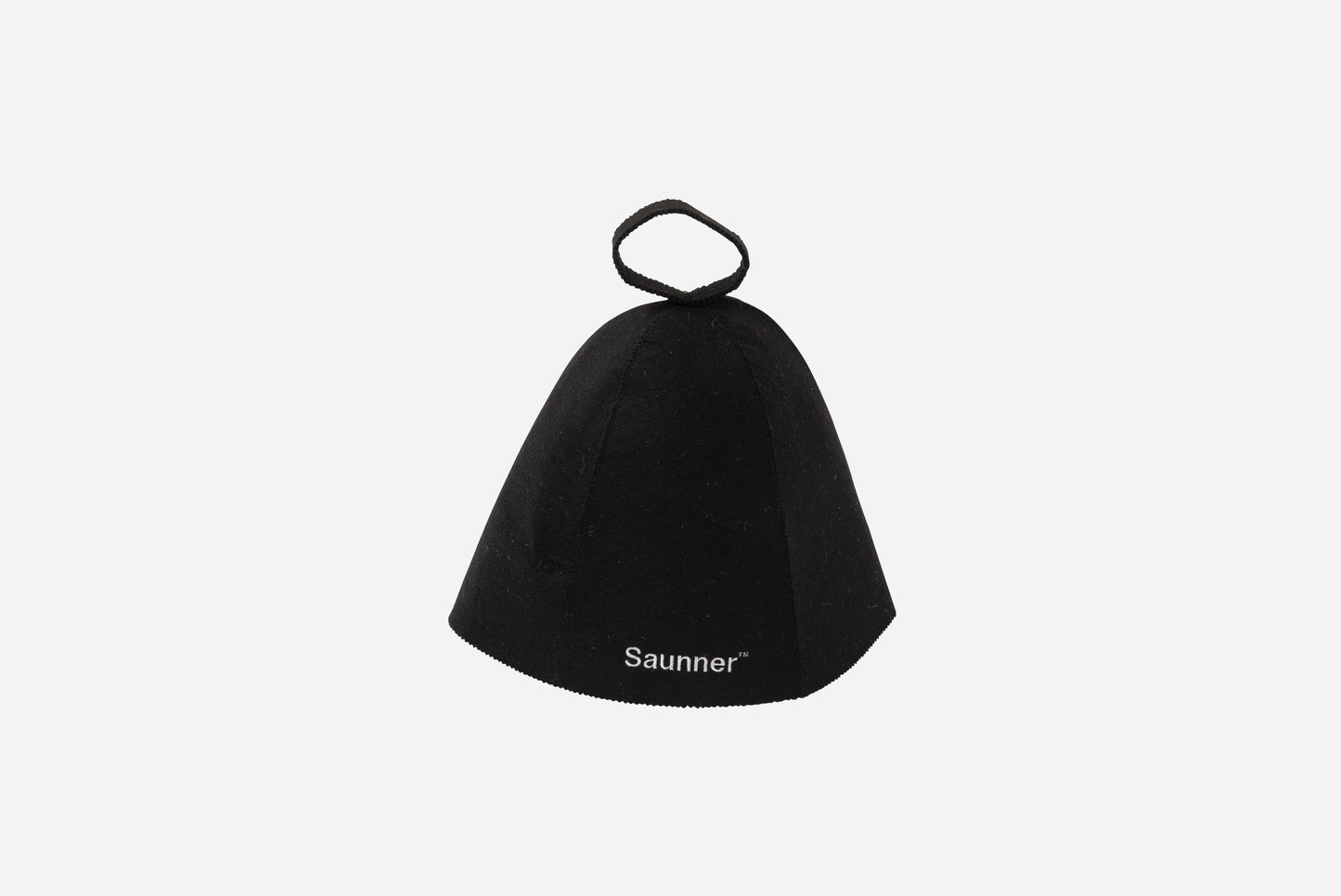 Saunner™️ Logo Sauna Hat Black