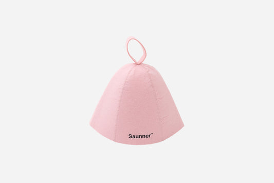 Saunner™️ Logo Sauna Hat Pink