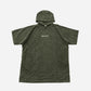 Saunner™️ Logo Hoodie Poncho Olive