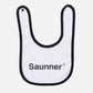 Saunner™️ Logo Bib - White