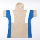 Saunner™️ Multi-Color Poncho - Blue/Beige