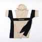 Saunner™️ Multi-Color Poncho - Black/Beige