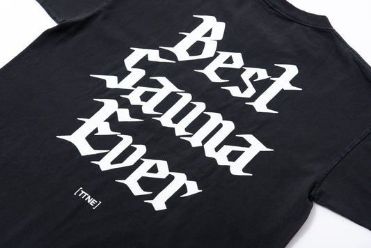 ［TTNE］Best Sauna Ever Logo Tee - Black