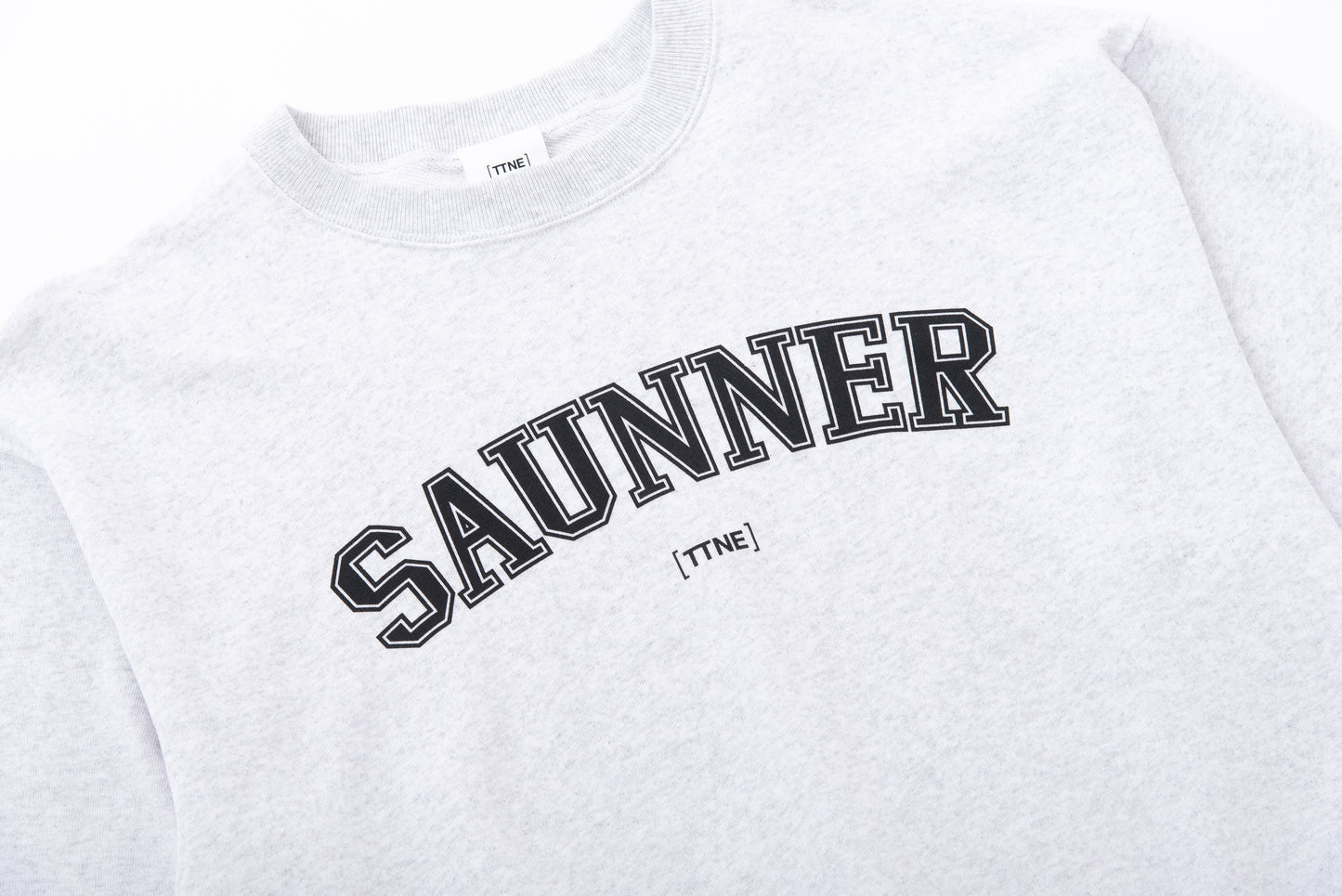 ［TTNE］Saunner College Crew Neck Sweatshirt