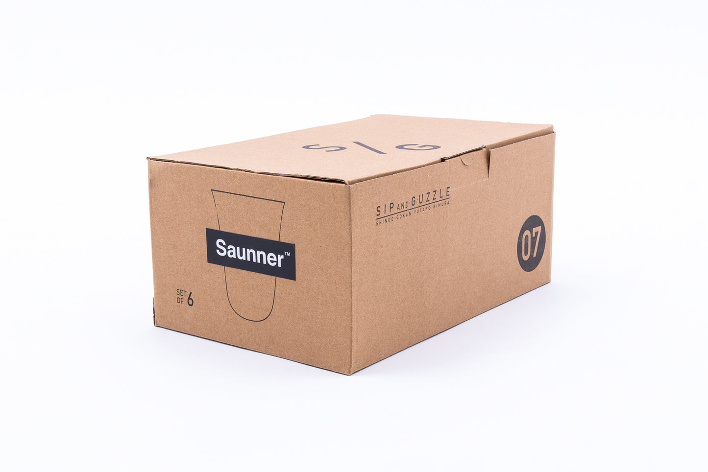 SIP AND GUZZLE  (Saunner™️ × ゑすじ郎 Limited Edition)