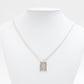 ［TTNE］Silver925 Necklace"Geta-Bako37"